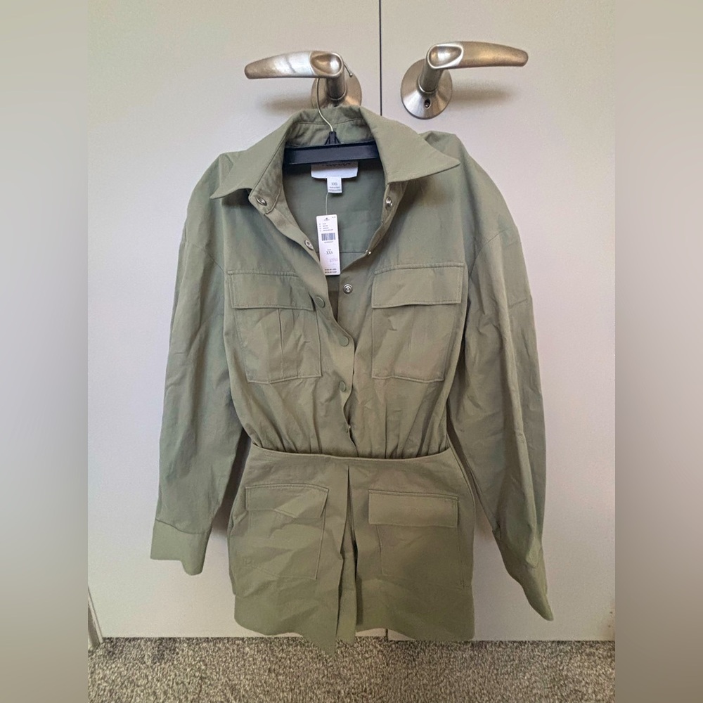 NWT Anthropologie Safari Romper
